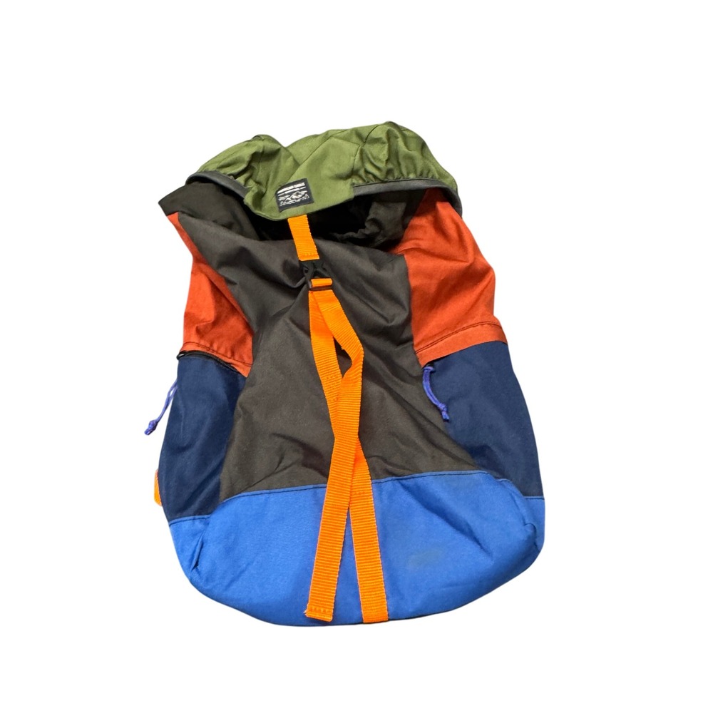 American Eagle Backpack One Size Colorblock Hiking Rucksack Multicolor Gorpcore